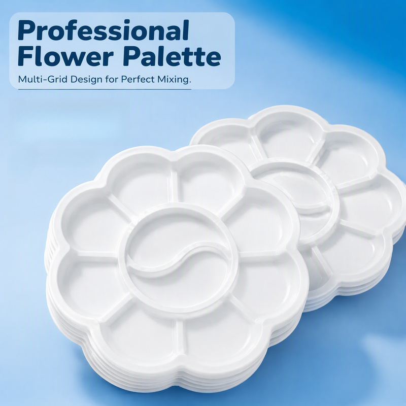 20PCS 10‑Well Disposable Flowe - Acrylic Pour Paint 评论和价格