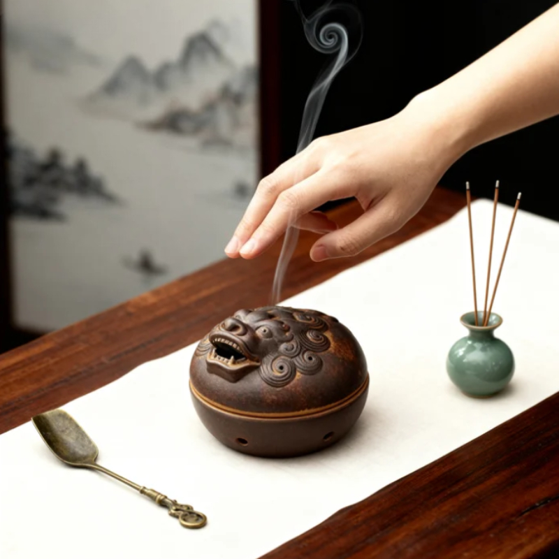 Retro Dragon Incense Burner Wi - Art Craft Room Ideas 评论和价格