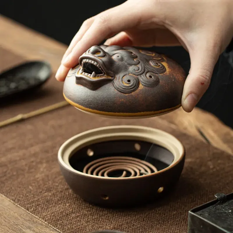 Retro Dragon Incense Burner Wi - Art Craft Room Ideas 评论和价格