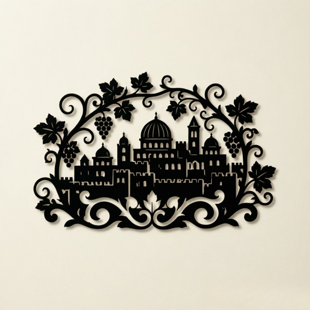 CIFBUY Iron Wall Art Jerusalem - Art & Craft Voucher Code 评论和价格