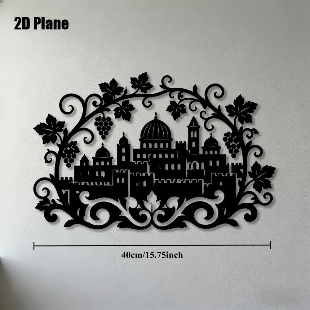 CIFBUY Iron Wall Art Jerusalem - Art & Craft Voucher Code 评论和价格