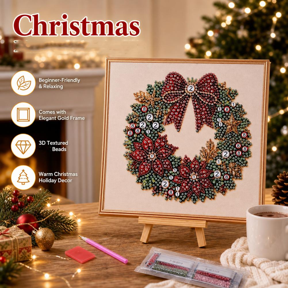 Christmas Pearl Diamond Painti - Art Craft For Christmas 评论和价格
