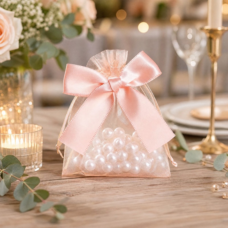 10/20pcs Pink Bow Gift Bags Tr - Art Craft And Cloth 评论和价格