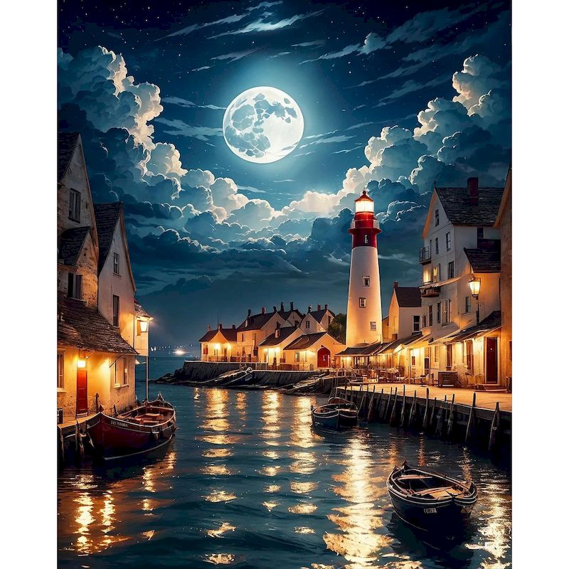 CHENISTORY Moonlight Night Pai - Art Craft Night 评论和价格