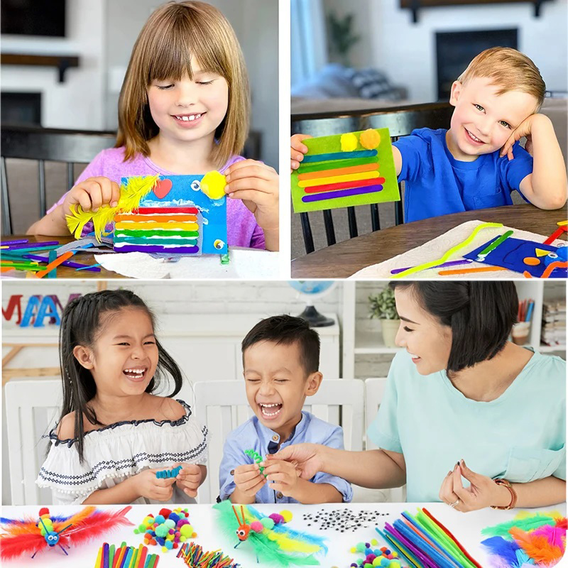 1000pcs Kids Crafts Art Suppli - Art Craft And Cloth 评论和价格