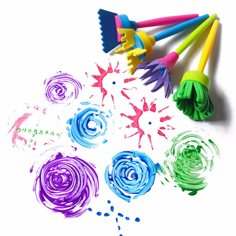 Bulk Painting Sponge & Brush B - Art And Craft Studio 评论和价格