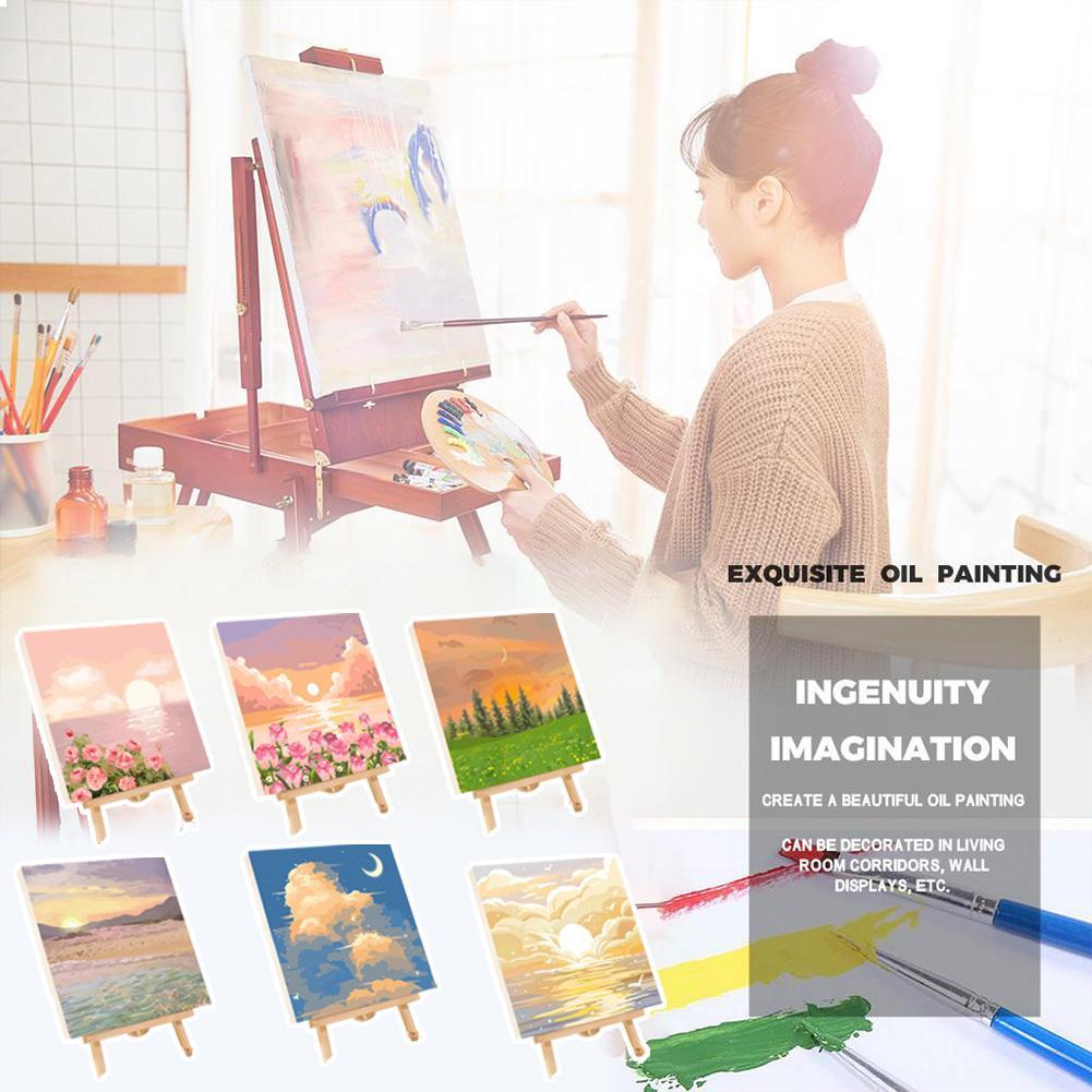 DIY Paint by Numbers Kit for A - Art Craft And Cloth 评论和价格