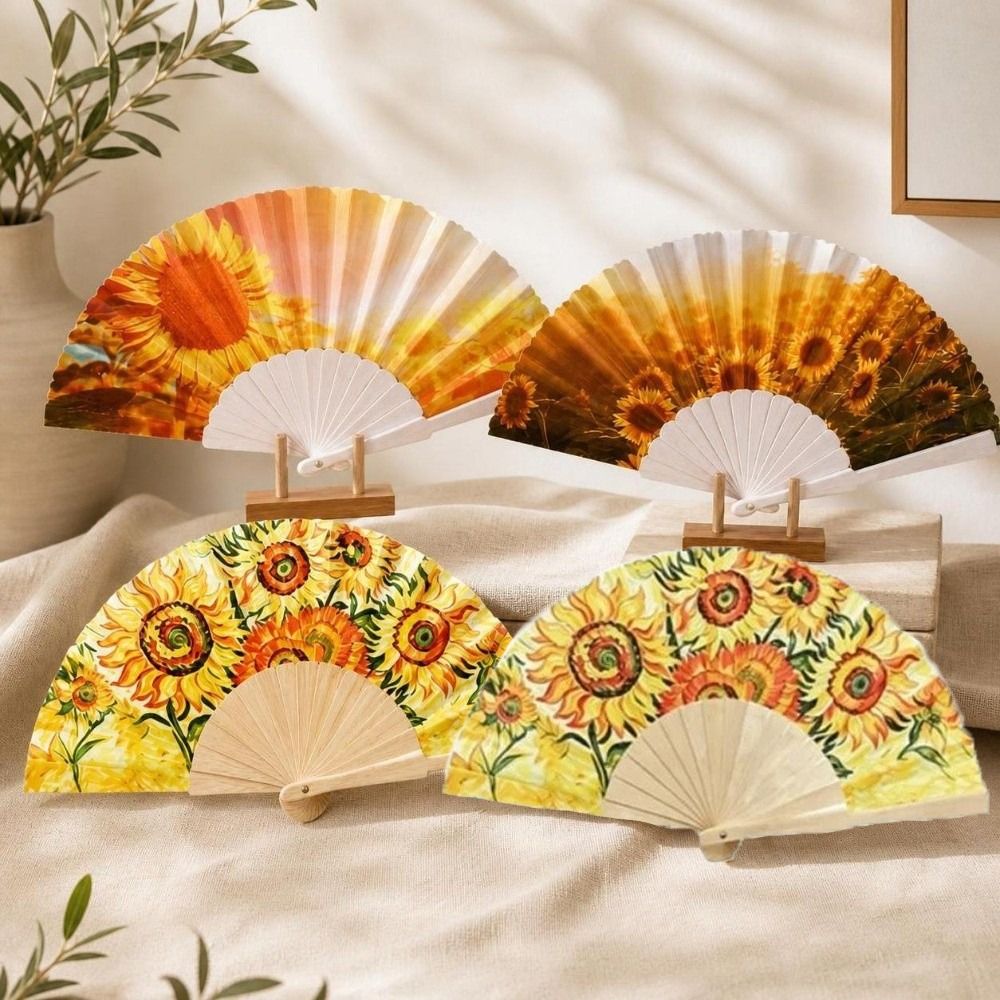 Art Craft Sunflower Folding Fa - Art Craft And Cloth 评论和价格