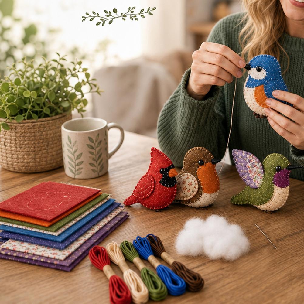 3D Cartoon Animals Sewing Kit  - Art Craft And Cloth 评论和价格