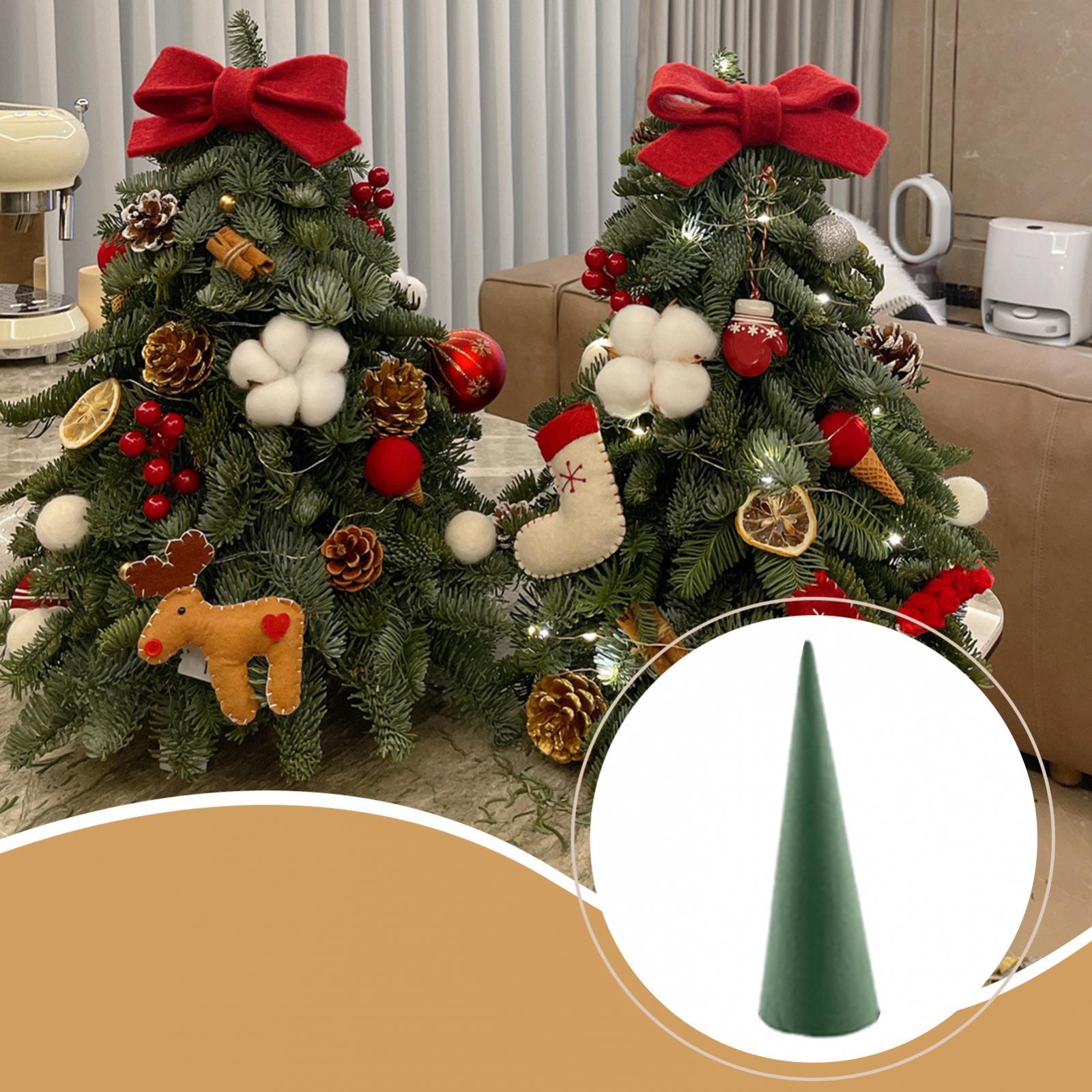 Floral Christmas Tree Cone Ver - Art Craft For Christmas 评论和价格