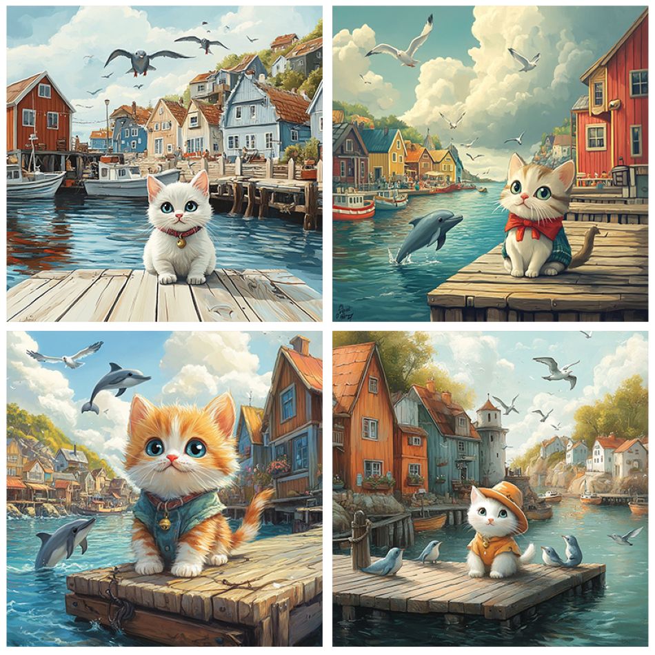 CHENISTORY Cat Diamond Paintin - Art Craft Room Ideas 评论和价格
