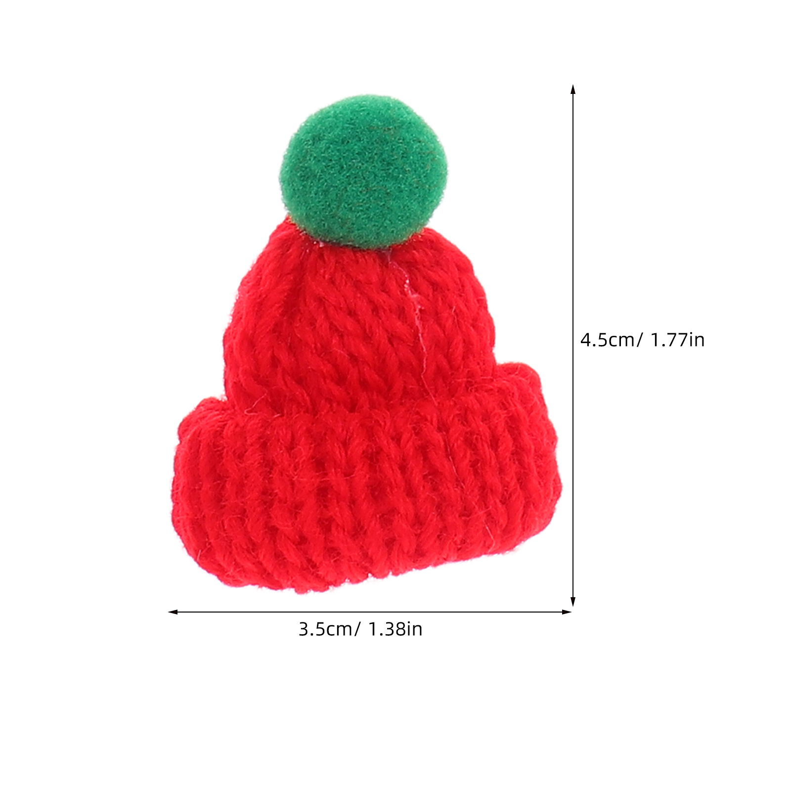 60Pcs Mini Knit Hats for Craft - Art Craft And Cloth 评论和价格